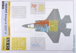 1/72 F-35B - Dodatki - Eduard