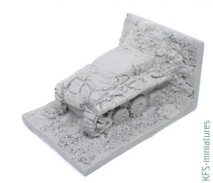 1/72 The rock tank - Okinawa - White Stork Miniatures