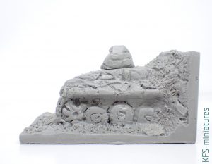 1/72 The rock tank - Okinawa - White Stork Miniatures