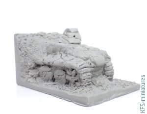 1/72 The rock tank - Okinawa - White Stork Miniatures