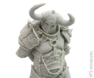 75mm Kraksus, Black Sun Champion - Blacksun Miniatures