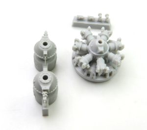 1/72 B-25J engines - Eduard