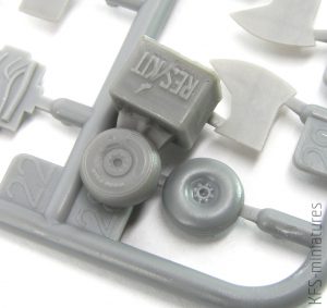 1/72 IAI Kfir wheels set - ResKit