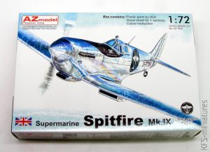 1/72 Silver Spitfire - AZ model