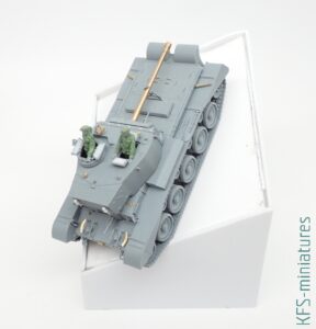 1/72 A34 'Comet' Mk.1A - Budowa cz.2