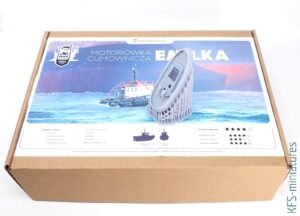 1/144 Motorówka cumownicza Emilka - One Man Shipyard