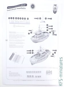 1/144 Motorówka cumownicza Emilka - One Man Shipyard