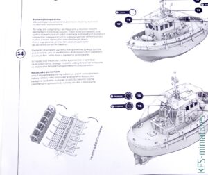 1/144 Motorówka cumownicza Emilka - One Man Shipyard