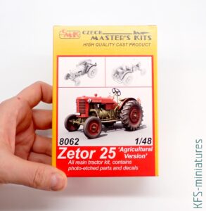 1/48 Zetor 25 - Agricultural Version - CMK