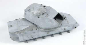 1/35 M60A1 U.S. Army Main Battle Tank - Takom - Budowa cz. 1