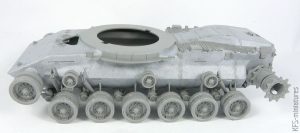 1/35 M60A1 U.S. Army Main Battle Tank - Takom - Budowa cz. 1