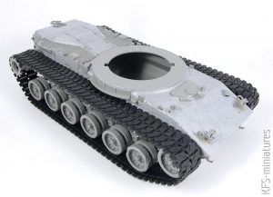 1/35 M60A1 U.S. Army Main Battle Tank - Takom - Budowa cz. 1