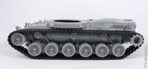 1/35 M60A1 U.S. Army Main Battle Tank - Takom - Budowa cz. 1