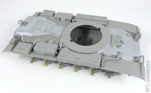 1/35 M60A1 U.S. Army Main Battle Tank - Takom - Budowa cz. 1