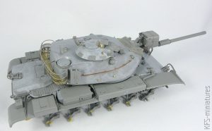 1/35 M60A1 U.S. Army Main Battle Tank - Takom - Budowa cz. 1