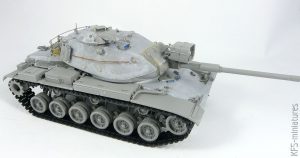 1/35 M60A1 U.S. Army Main Battle Tank - Takom - Budowa cz. 1