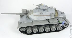 1/35 M60A1 U.S. Army Main Battle Tank - Takom - Budowa cz. 1