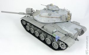 1/35 M60A1 U.S. Army Main Battle Tank - Takom - Budowa cz. 1