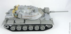 1/35 M60A1 U.S. Army Main Battle Tank - Takom - Budowa cz. 1