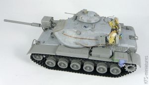 1/35 M60A1 U.S. Army Main Battle Tank - Takom - Budowa cz. 1