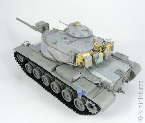 1/35 M60A1 U.S. Army Main Battle Tank - Takom - Budowa cz. 1