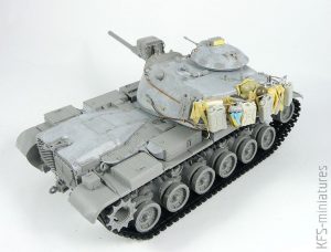 1/35 M60A1 U.S. Army Main Battle Tank - Takom - Budowa cz. 1