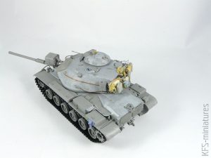 1/35 M60A1 U.S. Army Main Battle Tank - Takom - Budowa cz. 1