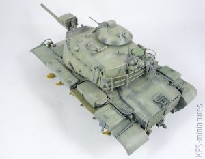 1/35 M60A1 U.S. Army Main Battle Tank – Takom – Budowa cz. 2