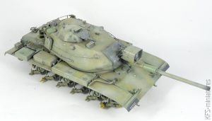 1/35 M60A1 U.S. Army Main Battle Tank – Takom – Budowa cz. 2