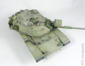 1/35 M60A1 U.S. Army Main Battle Tank – Takom – Budowa cz. 2