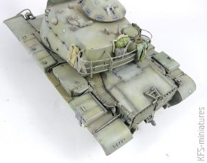 1/35 M60A1 U.S. Army Main Battle Tank – Takom – Budowa cz. 2
