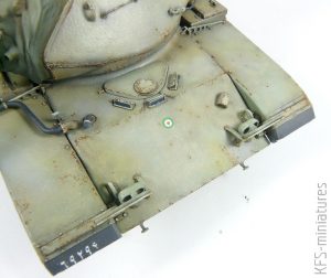 1/35 M60A1 U.S. Army Main Battle Tank – Takom – Budowa cz. 2