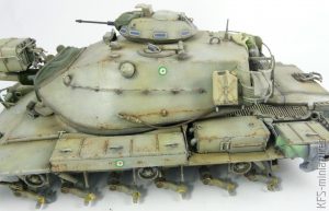 1/35 M60A1 U.S. Army Main Battle Tank – Takom – Budowa cz. 2