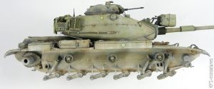 1/35 M60A1 U.S. Army Main Battle Tank – Takom – Budowa cz. 2