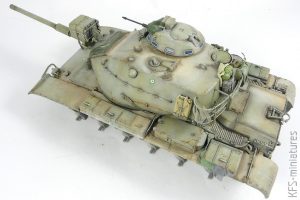 1/35 M60A1 U.S. Army Main Battle Tank – Takom – Budowa cz. 2