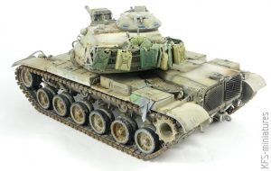 1/35 M60A1 U.S. Army Main Battle Tank – Takom – Budowa cz. 2