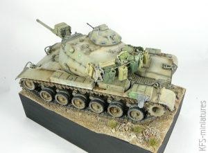 1/35 M60A1 U.S. Army Main Battle Tank – Takom – Budowa cz. 2