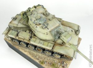 1/35 M60A1 U.S. Army Main Battle Tank – Takom – Budowa cz. 2