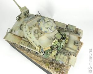 1/35 M60A1 U.S. Army Main Battle Tank – Takom – Budowa cz. 2