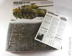 1/35 M18 Hellcat U.S. Tank Destroyer - Tamiya