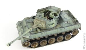 1/35 M18 Hellcat U.S. Tank Destroyer - Tamiya - Budowa cz. 2