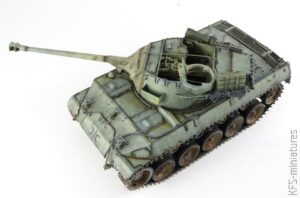 1/35 M18 Hellcat U.S. Tank Destroyer - Tamiya - Budowa cz. 2