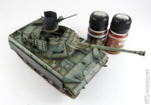 1/35 M18 Hellcat U.S. Tank Destroyer - Tamiya - Budowa cz. 2