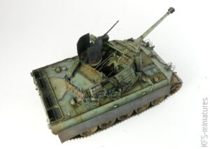 1/35 M18 Hellcat U.S. Tank Destroyer - Tamiya - Budowa cz. 2