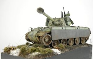 1/35 M18 Hellcat U.S. Tank Destroyer - Tamiya - Budowa cz. 2