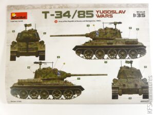 1/35 T-34/85 Yugoslav Wars - MiniArt