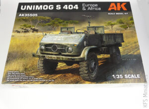 1/35 Unimog 404S - Budowa cz. 1