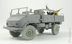 1/35 Unimog 404S - Budowa cz. 1