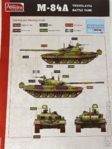 1/35 M-84A Yugoslavia Main Battle Tank - Amusing Hobby