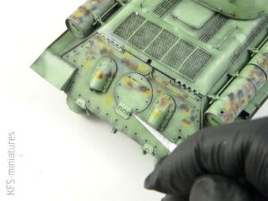 1/35 T-34/85 Yugoslav Wars - budowa cz. 2